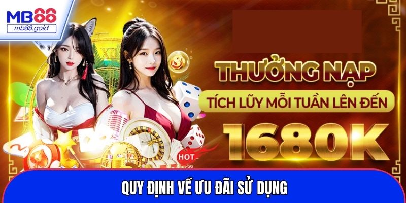 Quy định về việc sử dụng ưu đãi cho người chơi