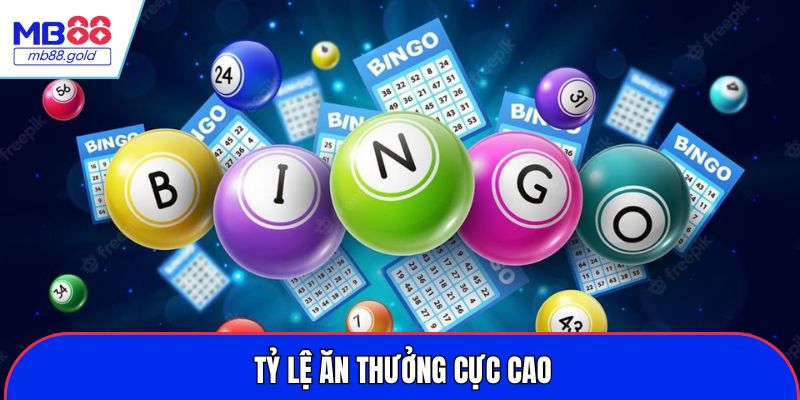 Tỷ lệ ăn thưởng cực cao